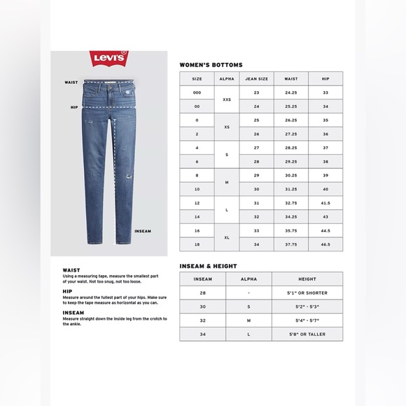 NWT Levi’s Superlow Flare Jeans - Picture 11 of 11